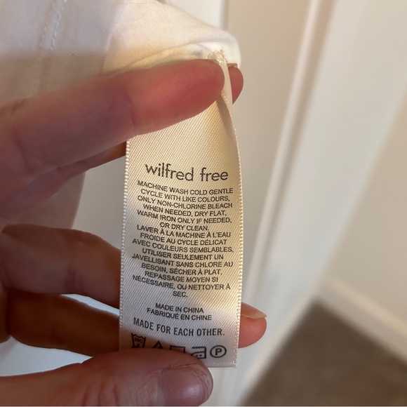 WILFRED FREE l Aritzia Scoop Neck Tee | XS - Picture 4 of 4